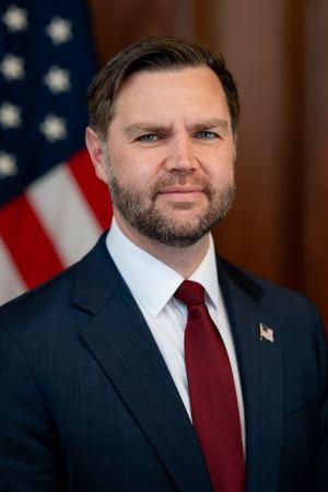 Official White House portrait of Vice President JD Vance